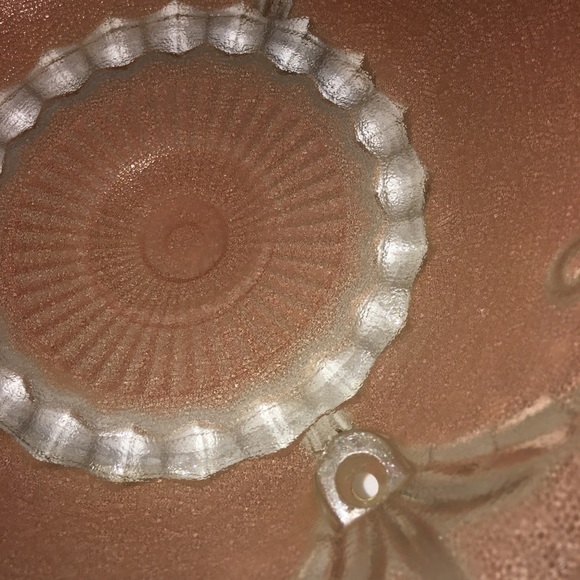 Vintage Frosted Pink Ceiling Light Shade - Picture 9 of 12